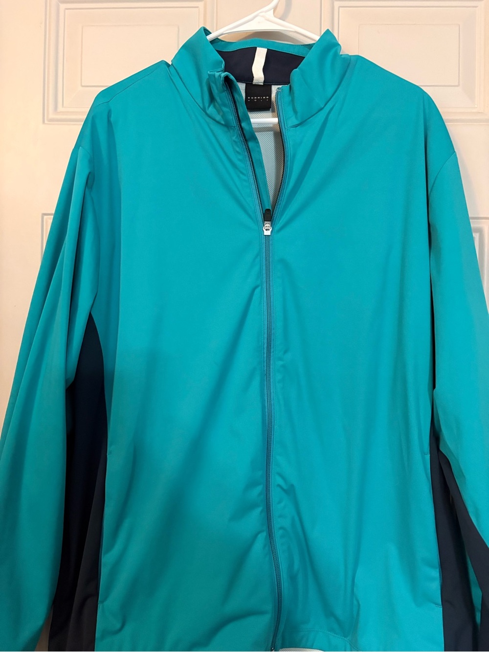 Women’s Teal Full-Zip Windbreaker Jacket